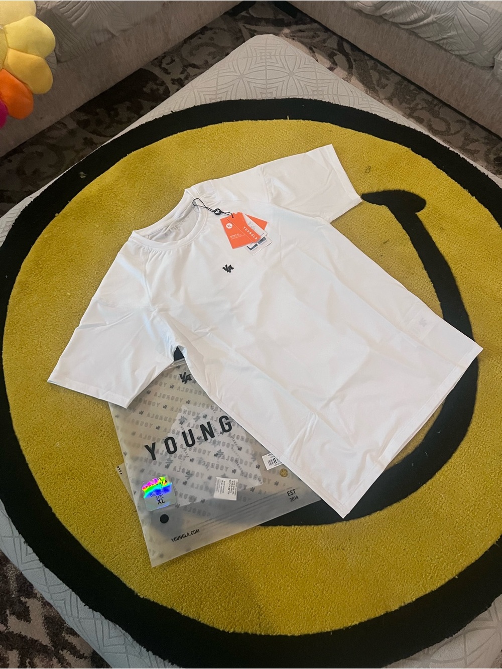 YoungLA 4282 posture compression tee
White
XL